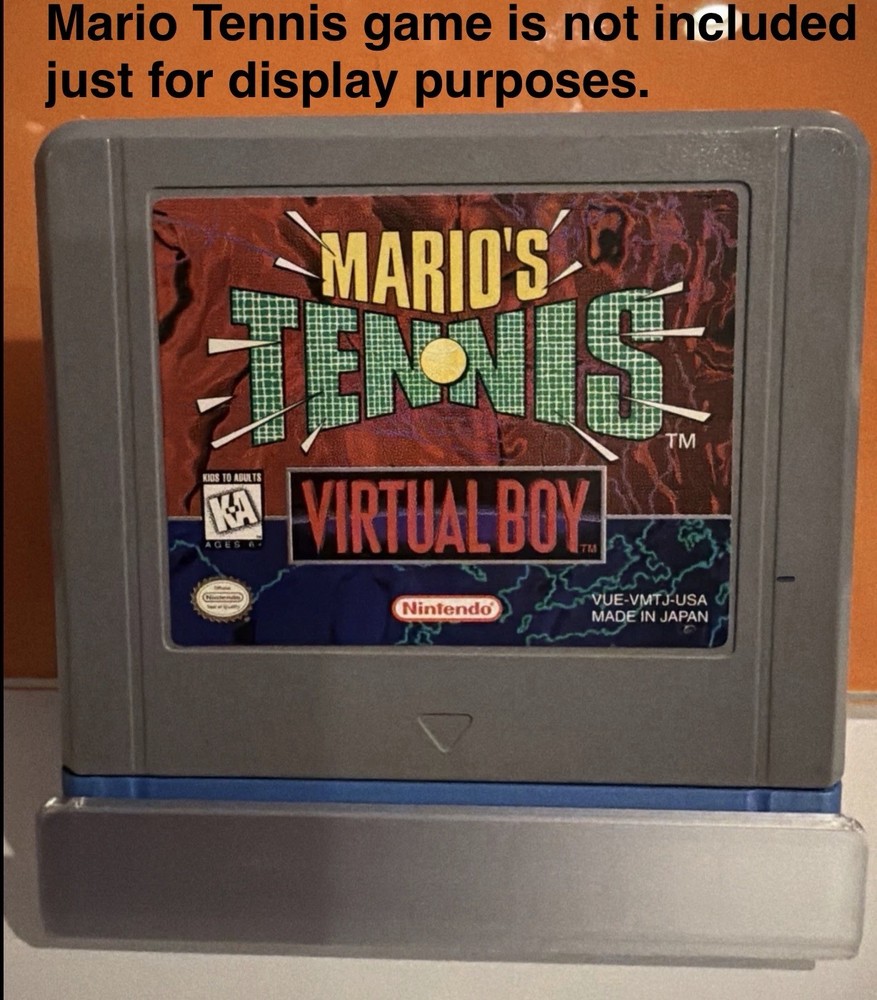 Virtual Boy Cartridge (2) Display Stand, ,3D Printed