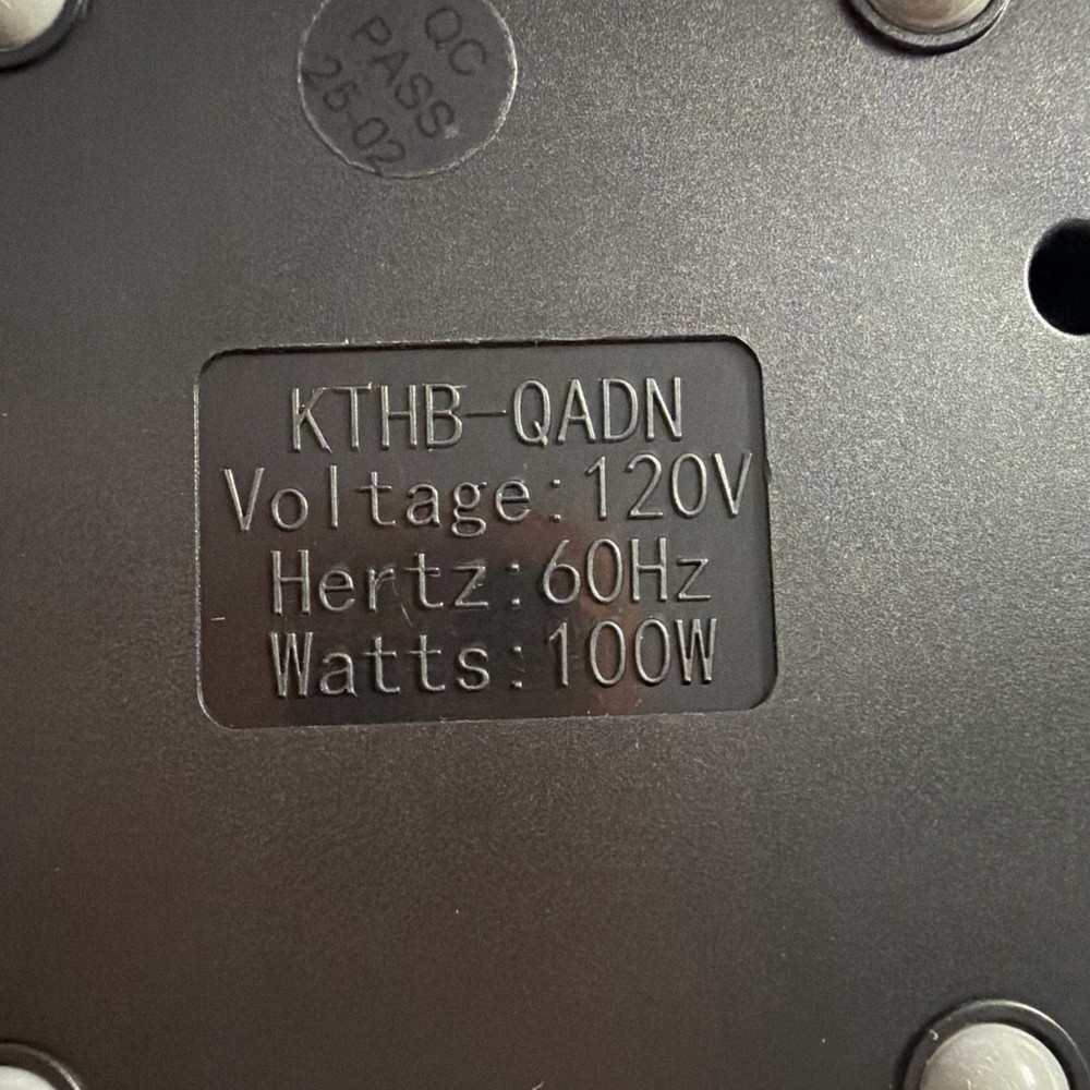 Westinghouse KTHB-QADN Electric Heated Blanket Controller 3-Prong Replacement