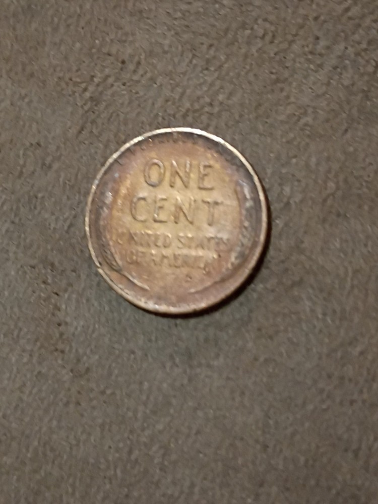 1944 Wheat Penny No Mint Mark