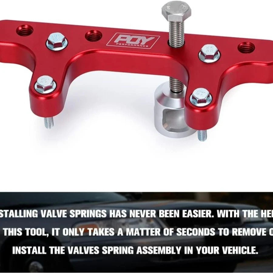 Engine Valve Spring Compressor Tool Compatible with 4.6L 5.4L 2V red