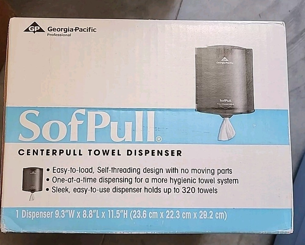 Georgia Pacific Softpull Centerpull Towel Dispenser 58140 New