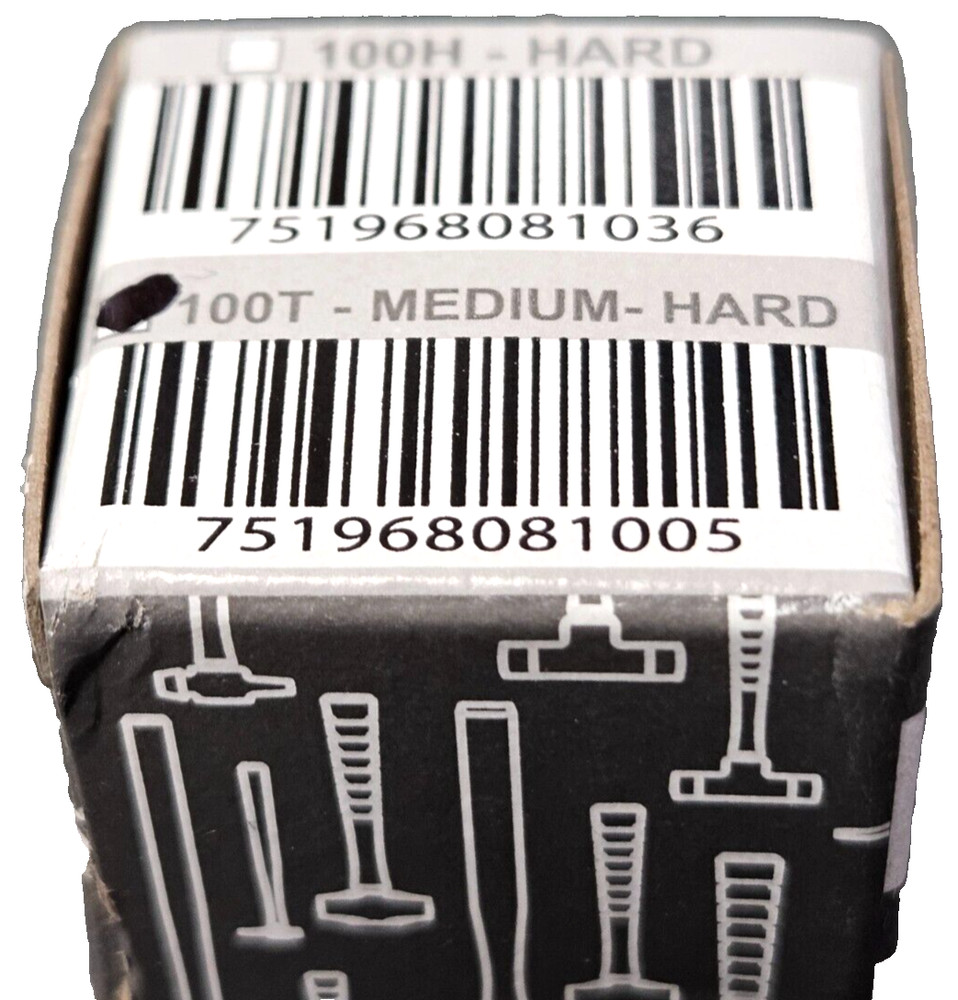 Lixie 100T 1" Medium Hard Replacement Hammer Tip Red Color