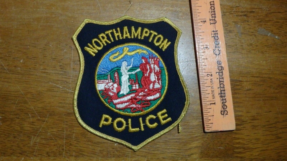 VINTAGE NORTHAMPTON MASSACHUSETTS OBSOLETE PATCH BX Z#1