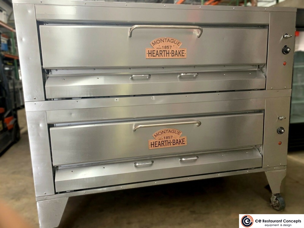 Montague 25P Pizza Oven Double, ON CASTERS-Refurbished