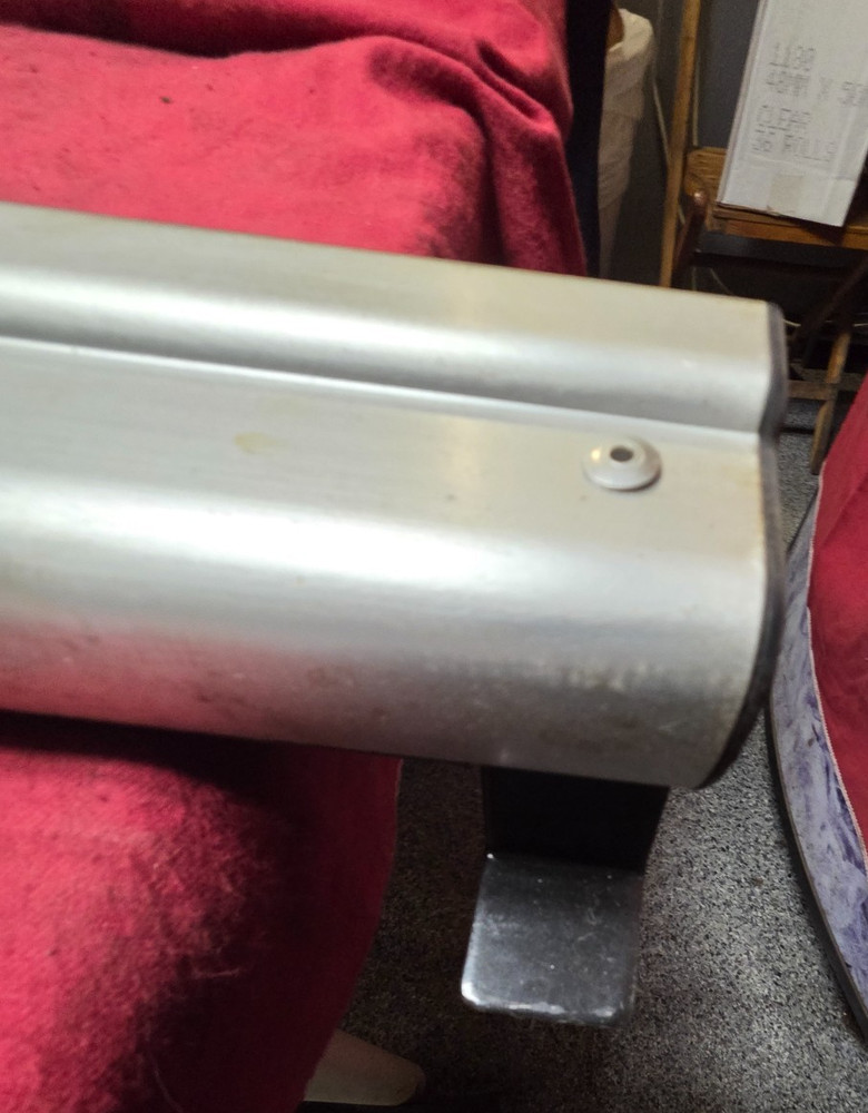 VOLVO FOLDING UPPER BUNK LADDER, BLK RUBBER , 8078803,