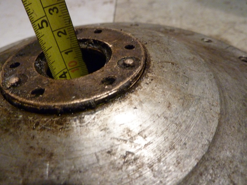 Ariel BSA Full Width Alloy Front Hub 6 inch