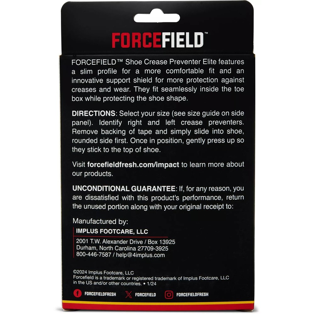 Forcefield Shoe Crease Preventer Elite