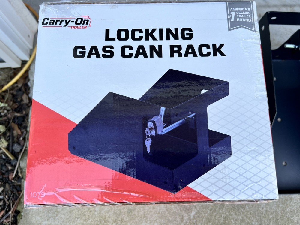 Carry on Trailer 1079 Locking Gas Container Rack
