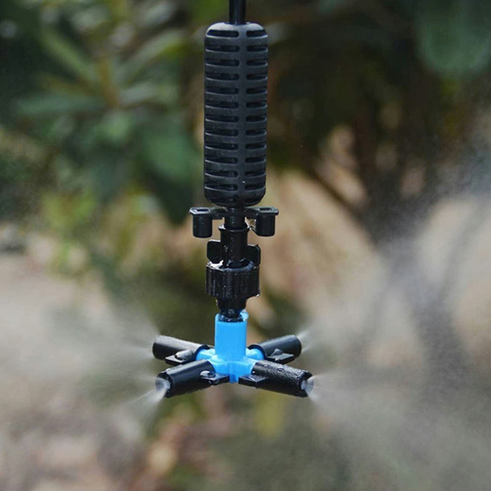 Atomizing Sprinkler with Four Outlet Design for Optimal Water Distribution