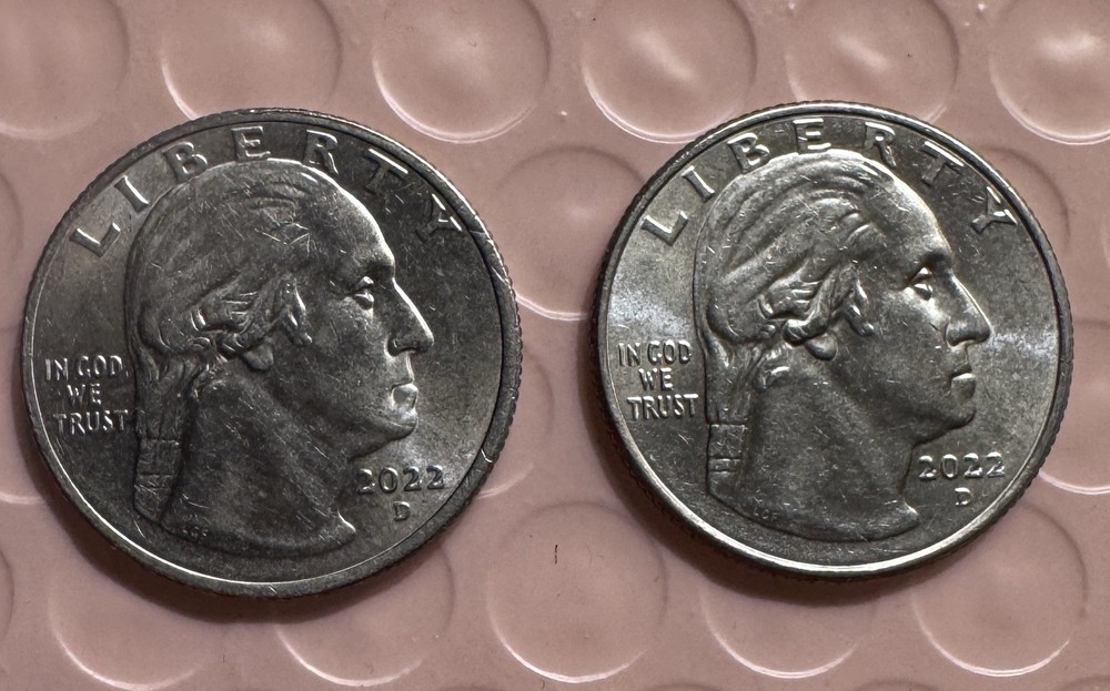 2022-D Error Quarters “In COD We Trust” Otero-Warren & Mankiller