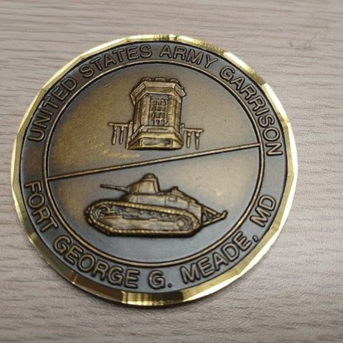 Command Sergeant Major Award For Excellence NSA Ft Meade Army Challenge Coin