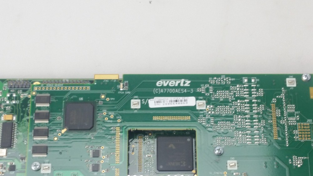 Evertz 7746FSE-HD HD/SD SDI Frame Synchronizer Sync W/ Back panel