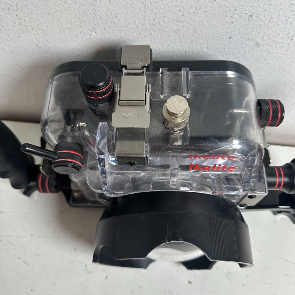 Ikelite Clear Black Polycarbonate Threaded Mount Underwater SLR Camera