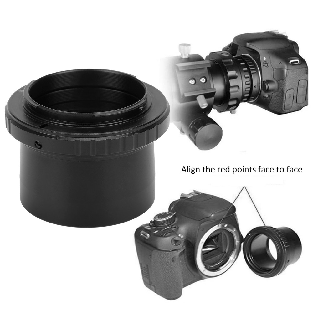 2 To M48x0.75mm Adapter For Camera