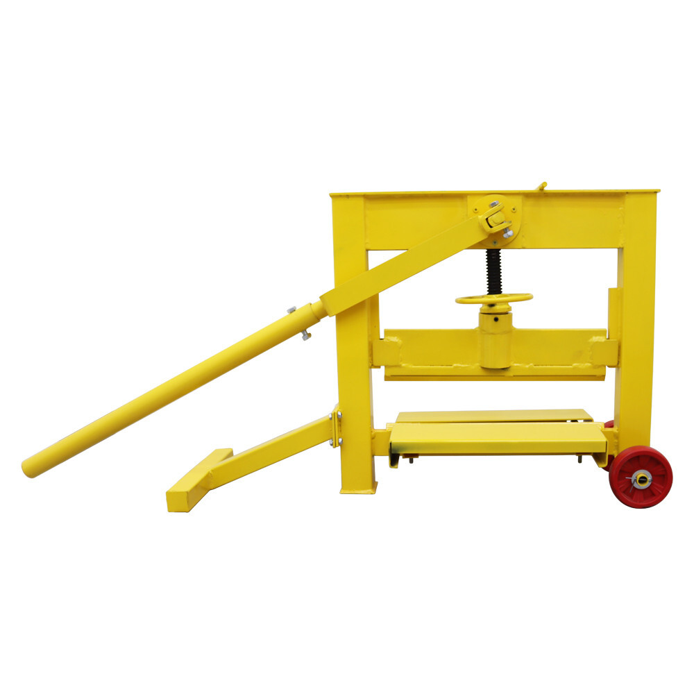 Yellow Small Manual Brick Cutting Machine Paving Tool Block Splitter Cutter