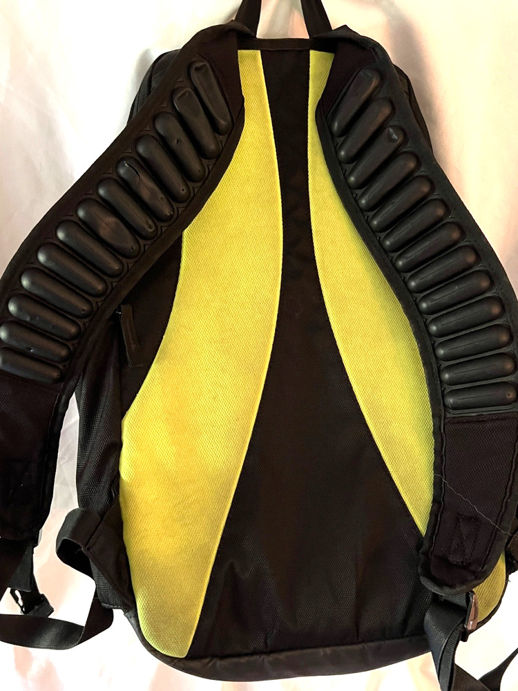 Nike Backpack Max Air Black & Yellow