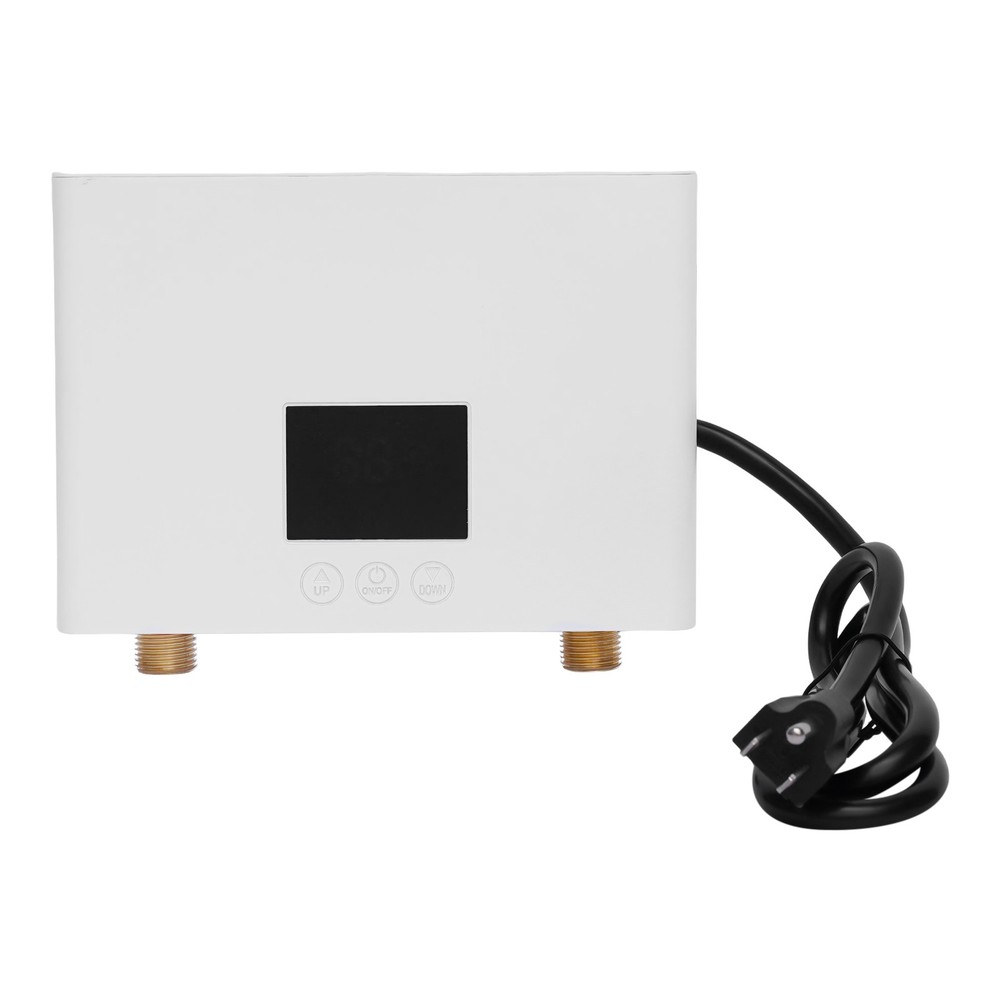 Electric Tankless On Demand House Shower Sink Instant Hot Water Heater 110V 3KW