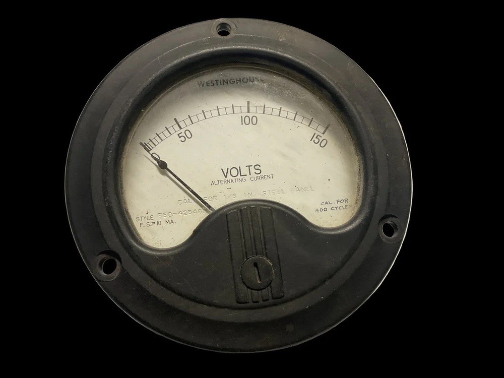 Westinghouse AC Voltmeter