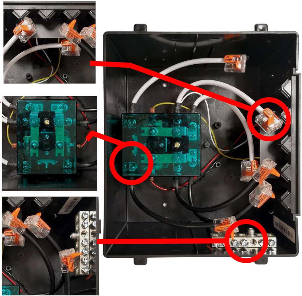 Go Power TS-30 30 Amp Automatic Transfer Switch, Dual Source Compatibility, Gene