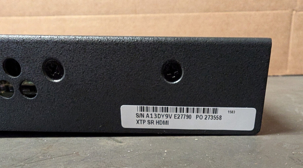 Extron XTP SR HDMI ~ Scaling Audio Visual Receiver