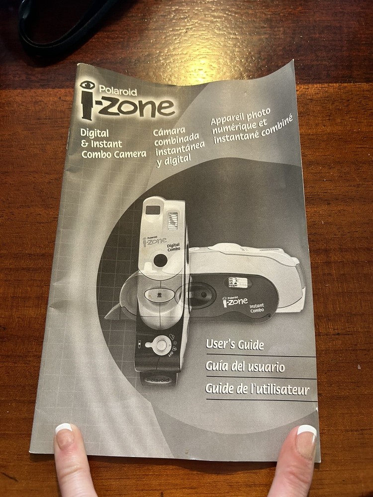 Polaroid I Zone Camera With User Guide