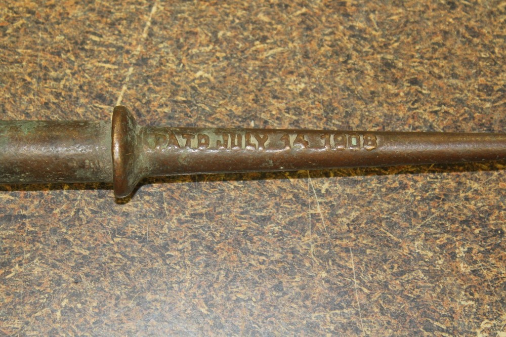 VINTAGE METAL TOOL UNKNOWN PATD JULY 14 1908 ??????
