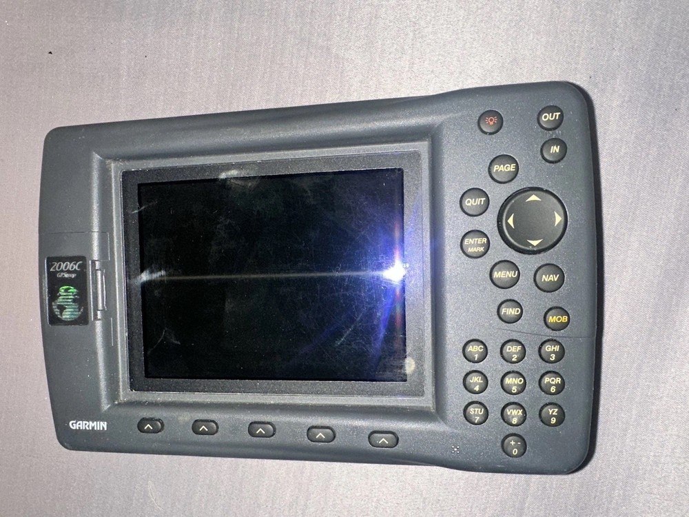 Garmin 2006C GPS ChartPlotter / Sonar (TESTED)