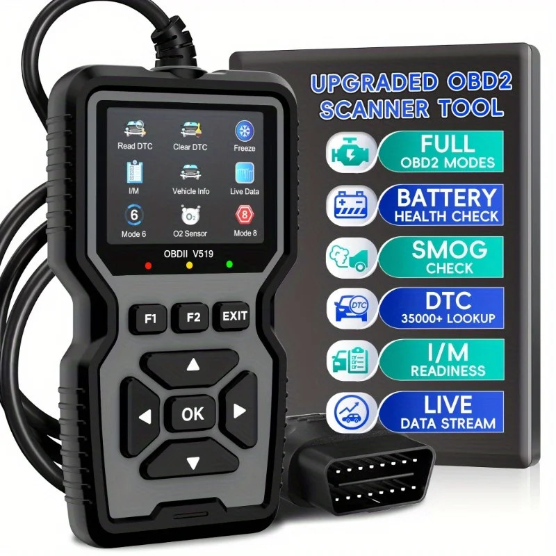 Advanced OBD2 Scanning Tool Professional Engine Code Reader And Reset