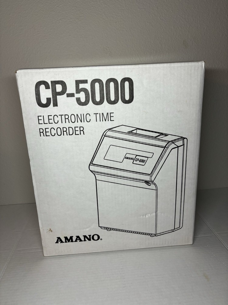 Amano CP-5000 Consecutive print time recorder
