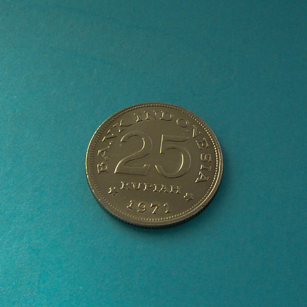 Indonesia 25 Rupiah 1971