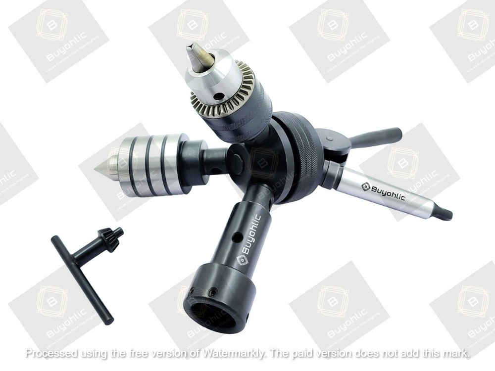 Quad Head Tailstock Turret with Comprehensive Accessory Kit