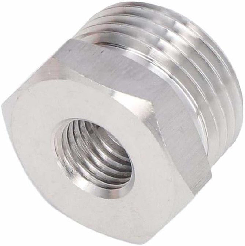 2PCS Female Flare (FFL) to Male Beer Thread Adapter Commercial Sanke Keg Tap to