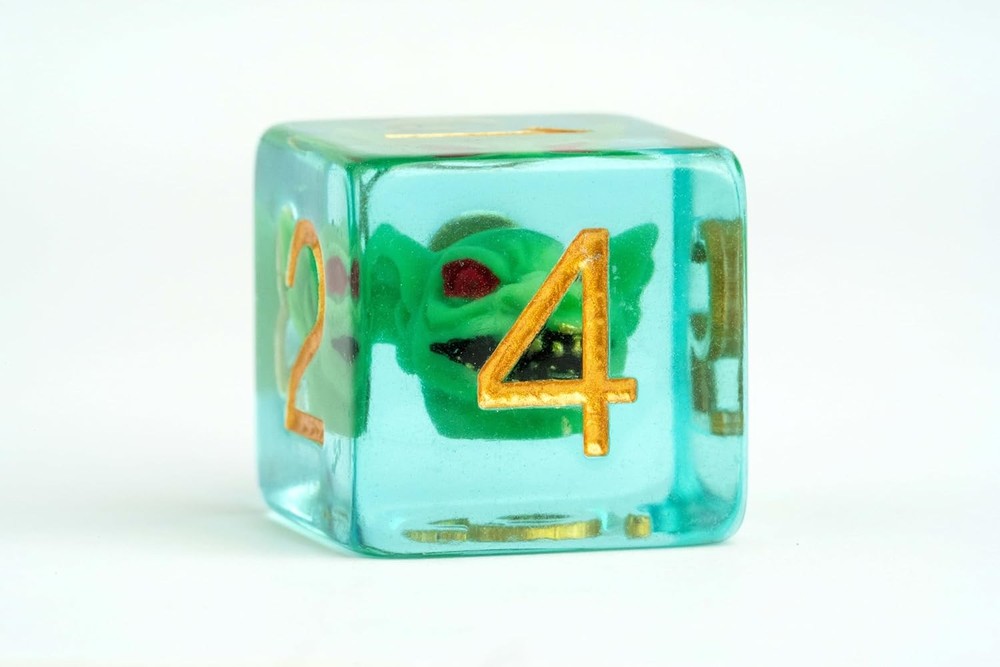 FanRoll Pathfinder Goblin Inclusion Dice Set