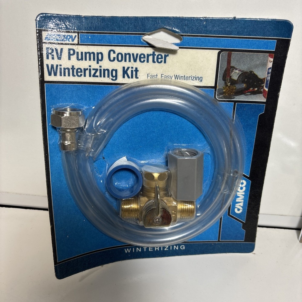 Camco RV Pump Converter Winterizing Kit 36543 Free shipping