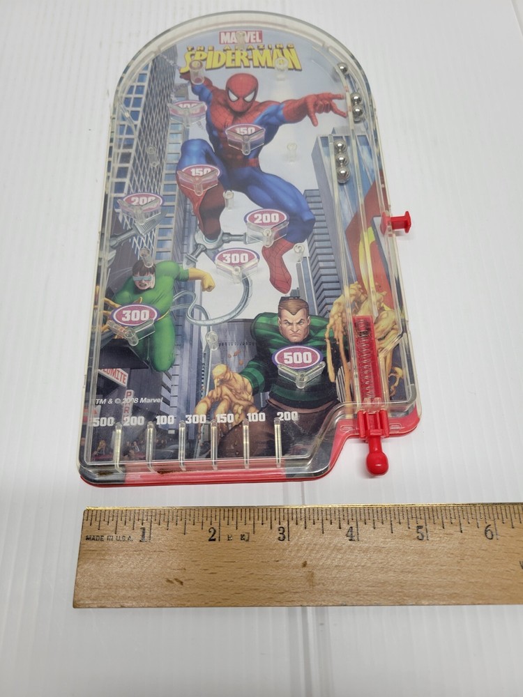 Marvel Pinball Machine The Amazing Spiderman 2008