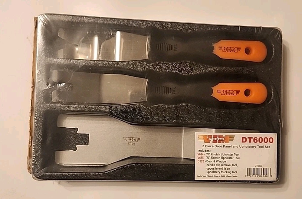 VIM Tools 3 Piece Door Panel & Upholstery Tool Set DT6000