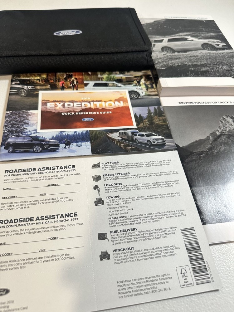 Ford Expedition Owner's Manual Set 2019