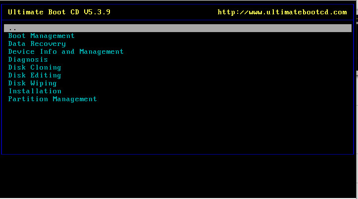 Ultimate Boot CD (UBCD) Latest Version - PC Diagnostic & Repair Tools - 32/64BIT