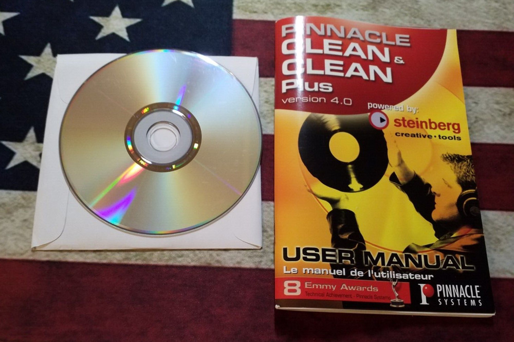Pinnacle Clean Audio Restoration and CD Burning Software Version 4.0