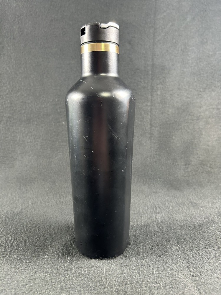 Corkcicle Canteen 16 oz Black Gold