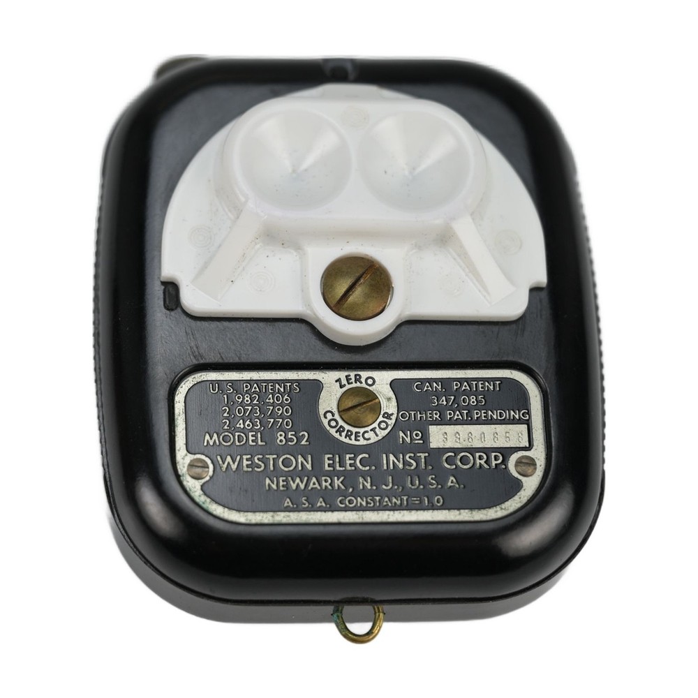 Vintage Weston Cadet Model 852 Light Meter With Case — Untested