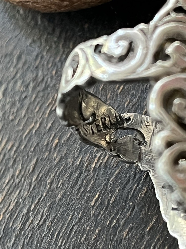 Handmade Sterling And Carnelian Statement Ring Size 7