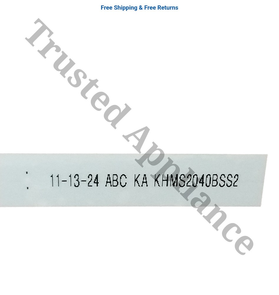 Whirlpool Microwave Control Panel Console W10512496 SILVER