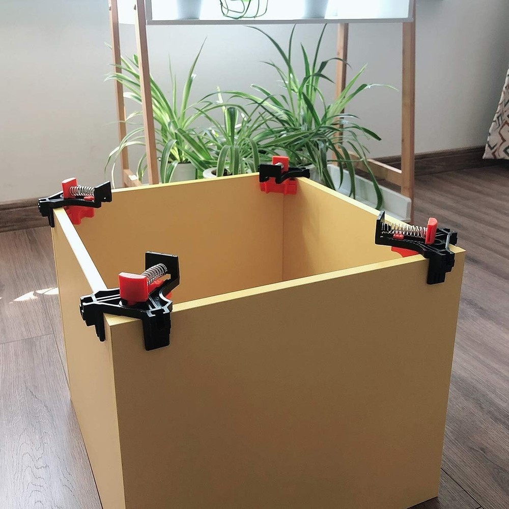 High-Tension 90-Degree Corner Clamp - Ideal Tool for Woodworking Projects