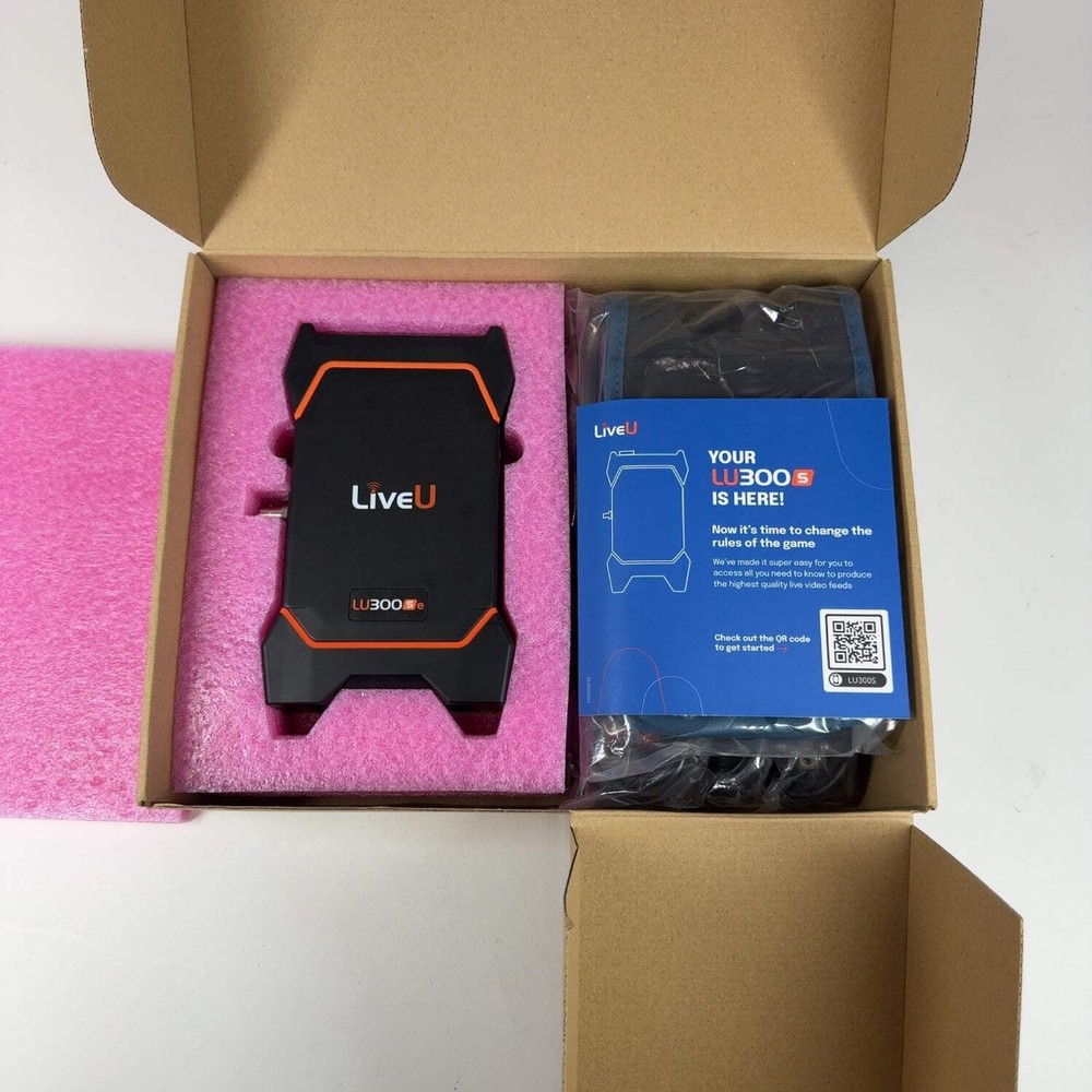 New LiveU LU300S Encoder Live Streaming Encoder 3NAATGL00AATN
