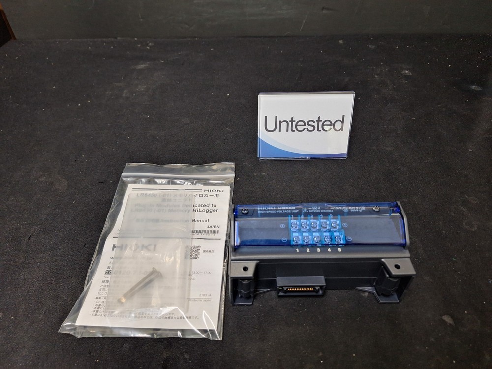 Hioki U8553 High Speed Voltage Unit (3401)