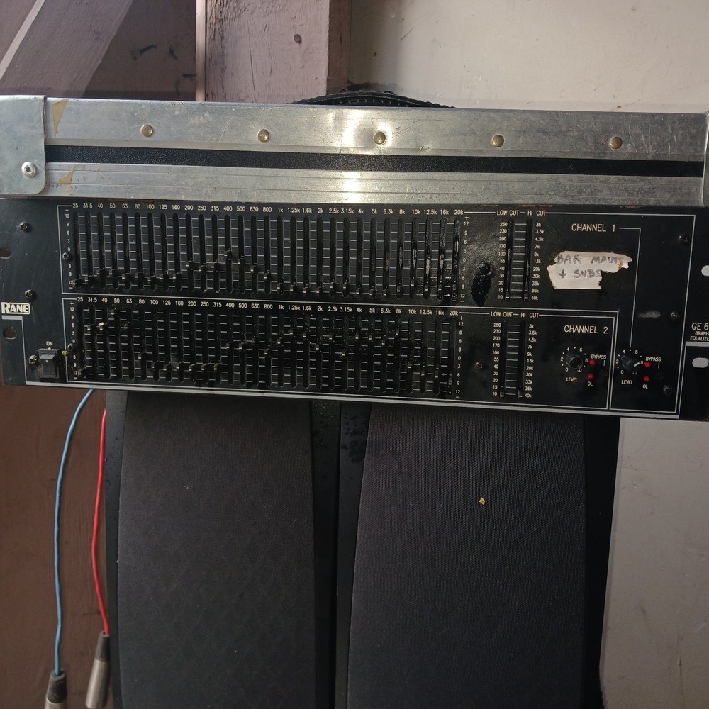 Rane GE 60 Signal Processors Graphic Equalizer,"