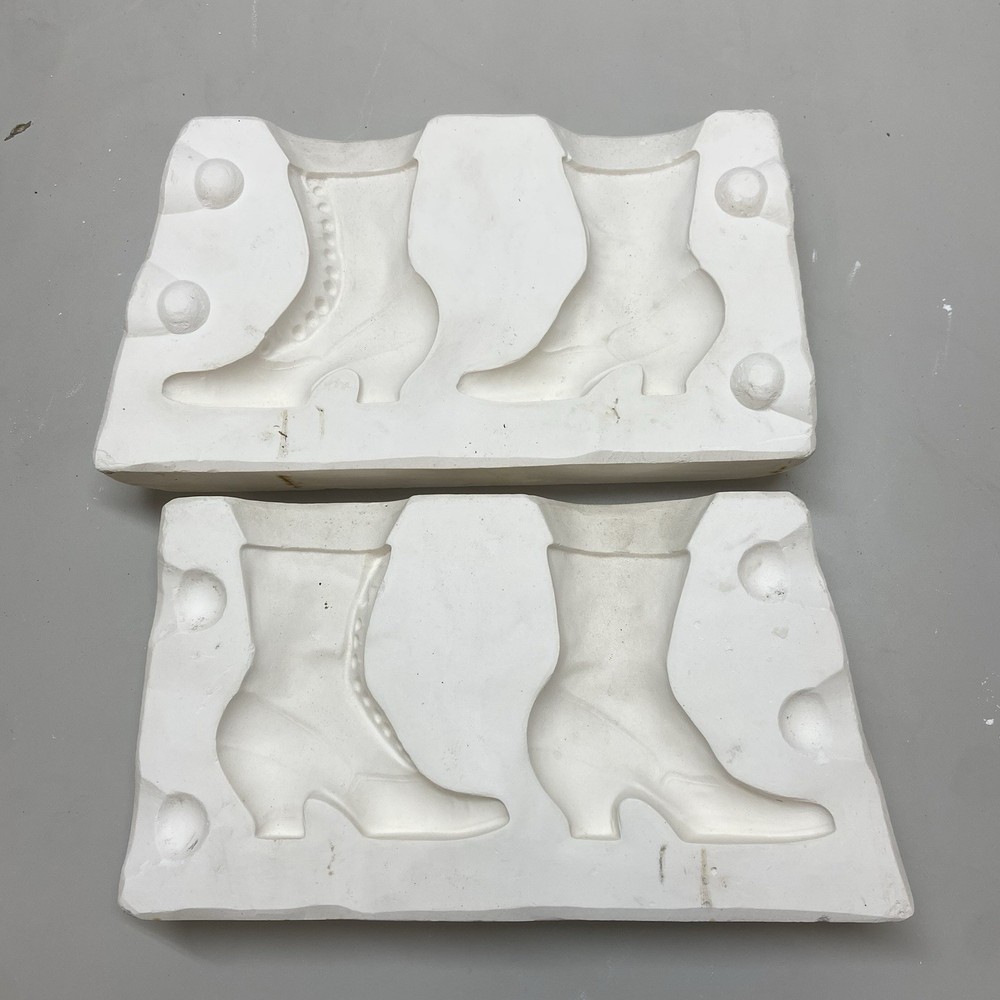 Ceramic Slip Casting Mold Button Shoes