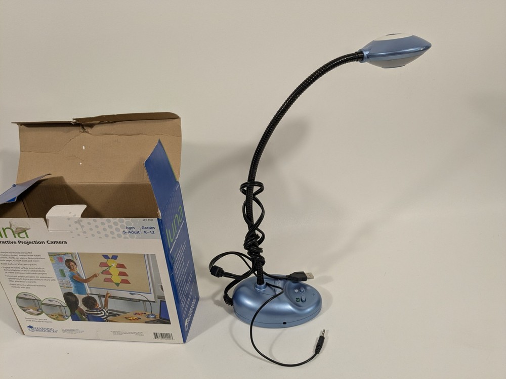 Learning Resources LER 4400 Luna 1.0 EASI-View Projection Camera USB Open Box