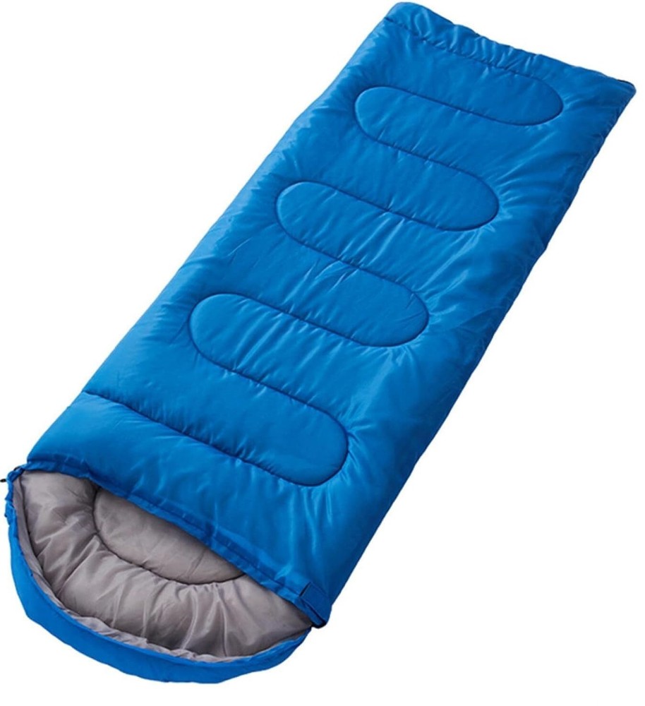 6 Pack - Mummy Sleeping Bag 7' Comfortable Camping Backpacking Sleep Sack Blue